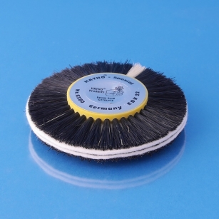 A074 - Szczotka HATHO 80mm czarna twarda + filc