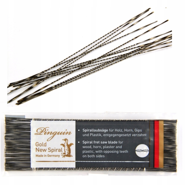 P2 Brzeszczoty Spiralne 130mm, 1,25mm - 12 sztuk