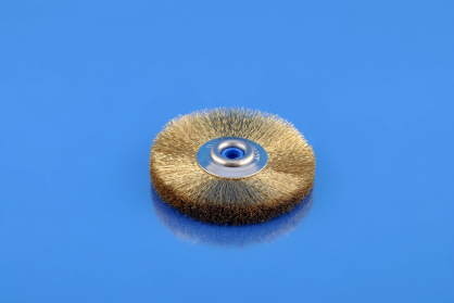 A079 - Szczotka polerska HATHO 50mm drut mosiężny 0,10mm