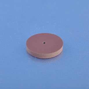 C1F - Gumka krążek SUN drobnoziarnista 22mm połysk metali