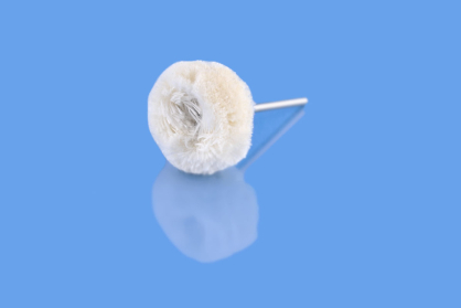 A013 - Szczoteczka bawełniana baranek HATHO 21mm uchwyt 2,34mm