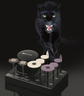 Zestaw Panther Zestaw SUN do Polerowania Cyrkonu i Ceramiki 10 Elementów