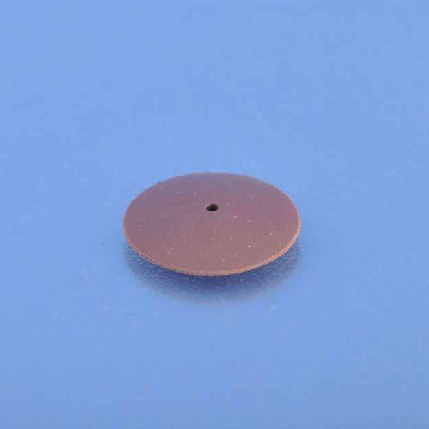 C2F - Gumka soczewka SUN drobnoziarnista 22mm połysk metali