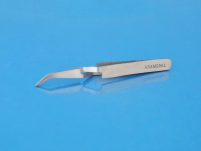 PAZS/9cm - Pęseta samozaciskowa zagięta - 2