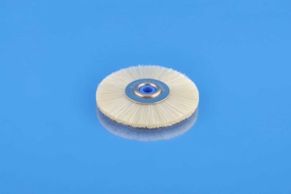 A027 - Szczotka polerska HATHO 50mm biała twarda metal